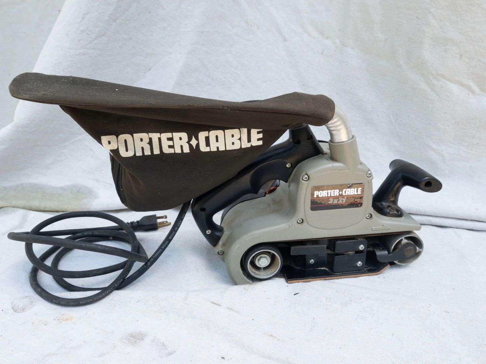 Belt Sander Porter Cable 3 x 21 inch Variable Speed Model 352VS, photo 1