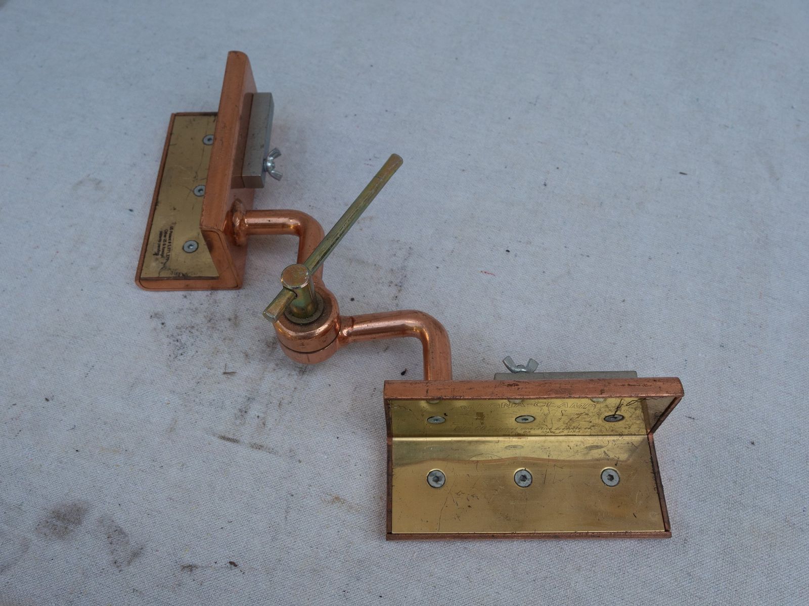 Copper Multiangle Welding Clamp Magna Clamp, photo 1