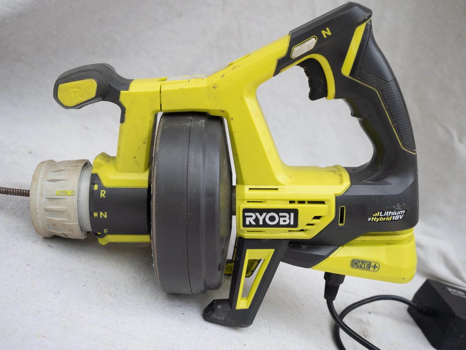 Ryobi p4002 18-volt hybrid drain auger, photo 1
