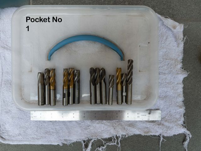 End Mills, Roughers, Drills, Insert Cutters. Huge Machine Tooling Bundle. Over 150 unused items. Replacement cost $3700 -5000, photo 4