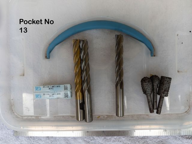 End Mills, Roughers, Drills, Insert Cutters. Huge Machine Tooling Bundle. Over 150 unused items. Replacement cost $3700 -5000, photo 16