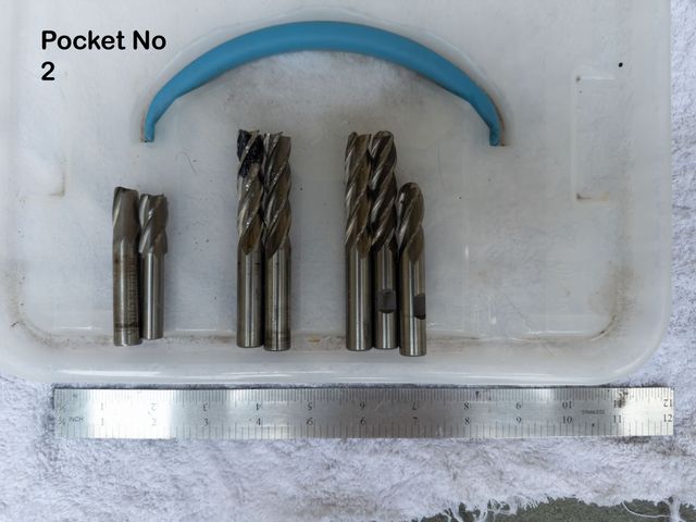 End Mills, Roughers, Drills, Insert Cutters. Huge Machine Tooling Bundle. Over 150 unused items. Replacement cost $3700 -5000, photo 5