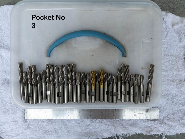End Mills, Roughers, Drills, Insert Cutters. Huge Machine Tooling Bundle. Over 150 unused items. Replacement cost $3700 -5000, photo 6