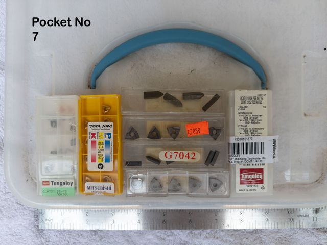 End Mills, Roughers, Drills, Insert Cutters. Huge Machine Tooling Bundle. Over 150 unused items. Replacement cost $3700 -5000, photo 10