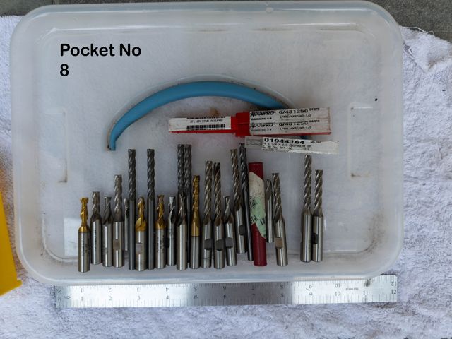 End Mills, Roughers, Drills, Insert Cutters. Huge Machine Tooling Bundle. Over 150 unused items. Replacement cost $3700 -5000, photo 11