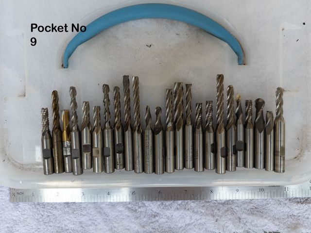 End Mills, Roughers, Drills, Insert Cutters. Huge Machine Tooling Bundle. Over 150 unused items. Replacement cost $3700 -5000, photo 12